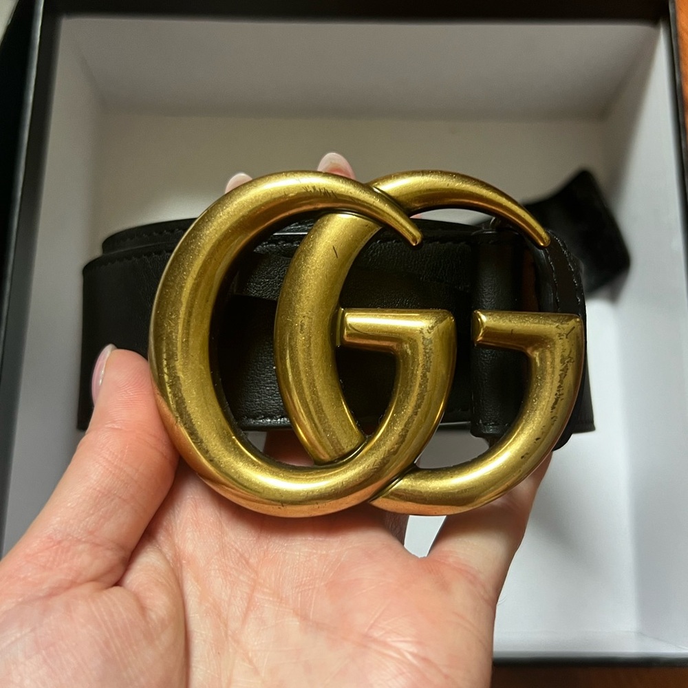 Gucci Women’s Marmont Wide Belt
